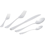 Amazon Basics 20-Piece Stainless Steel Modern Finish Flatware Set, Service for 4 - Image 3