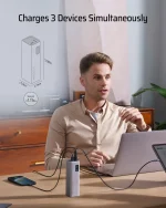 Product details Package Dimensions ‏ : ‎ 22.4 x 17.6 x 4 cm; 155 g Date First Available ‏ : ‎ 12 August 2024 Manufacturer ‏ : ‎ Generic ASIN ‏ : ‎ B0FLVDXK6R Manufacturer reference ‏ : ‎ AY-49 Country of origin ‏ : ‎ China Product description Get ready to take your content to the next level with the AY-49 Professional Video Recording Kit. Designed for content creators, YouTubers, and photography enthusiasts, this kit includes a high-quality microphone for clear audio recording, a mini tripod for stability, and an LED light that provides optimal illumination even in low-light conditions. It also comes with a mobile phone holder clip to make it easy to hold your phone while shooting. This kit is lightweight and easy to carry, making it ideal for both indoor and outdoor shooting. - Image 2