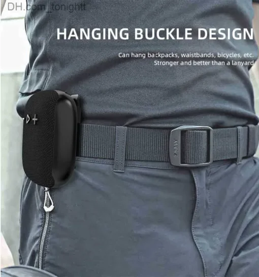 Kasinuo Bluetooth Portable Wireless Mini Outdoor Hiking Fabric Sport Speaker-K18 - Image 2