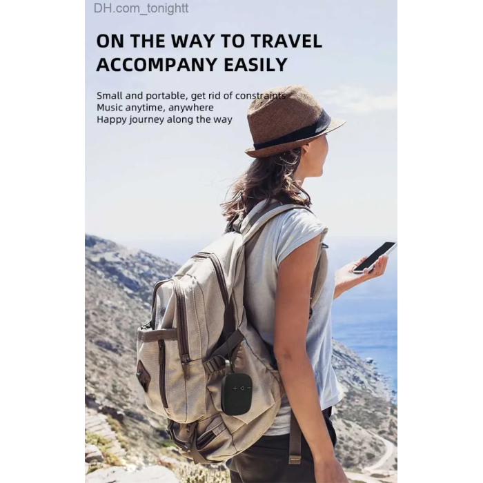 Kasinuo Bluetooth Portable Wireless Mini Outdoor Hiking Fabric Sport Speaker-K18 - Image 3