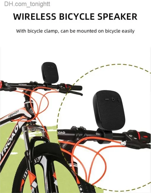 Kasinuo Bluetooth Portable Wireless Mini Outdoor Hiking Fabric Sport Speaker-K18 - Image 4