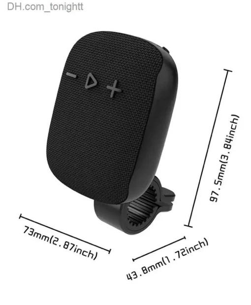 Kasinuo Bluetooth Portable Wireless Mini Outdoor Hiking Fabric Sport Speaker-K18 - Image 6