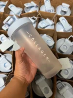 The collagen co ultimate bundle of nourishment and radiance with our Glow Shaker Bundle. Choose from our four deliciously creamy flavours of our Glow Shakes, infused with collagen for a radiant glow from within. To ensure a perfectly blended shake every time, we've also included a premium Collagen Protein Shaker. - Image 2