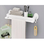 Towel Rack with  BLACK Base
