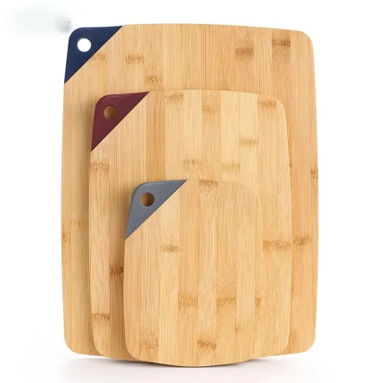 Kitchen's Set of 3 Bamboo Chopping Boards
