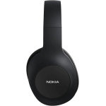 Nokia Wireless Bluetooth 5.0 On-Ear Headphones, Pair Two Devices Simultaneously Studio Headphone, aptX Low Latency 41 Hours Comfortable Wired Built-in Microphone Headsets for iPhone, E1200 Black - Image 3