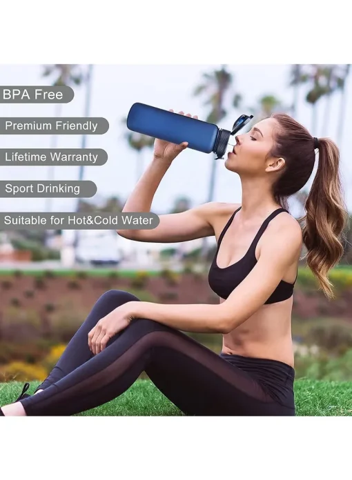 Kangxiyuan 1000ml Sports Water Bottle - Perfect for sports activities and everyday use - Image 7