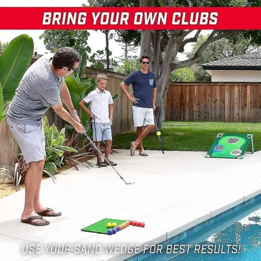 Backyard Golf Cornhole Game-Fun new golf game for all ages - Image 3