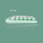 Wireless Keyboard and Mouse Combo,85 Keys Retro Keyboard with Round Keys, 2.4G Portable Keyboard Mouse Set for Desktop/Laptop/Windows PC（Keyboard and Mouse Share only 1 USB Receiver） - Image 7