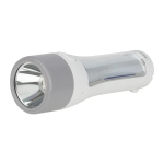 Flashlight Rechargeble LED LUZINO KN-L8130LA Size 3W White - Grey