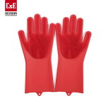 C&E Red silicone cleaning gloves 2 pieces