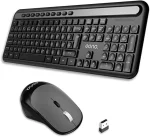 KEYBOARD AND MOUSE EONO IS-2209 WIRELESS COMBO PACK COMFORTABLE QUITE TYPING. Buy Max.Shop - Image 3