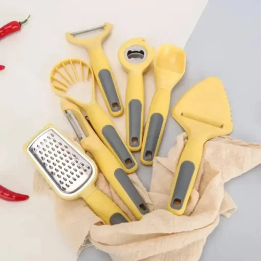 YJ Great Custom Fruit 8, Kitchen Tool Set Accessories Vegetable Tools Pizza Cheese - Image 4
