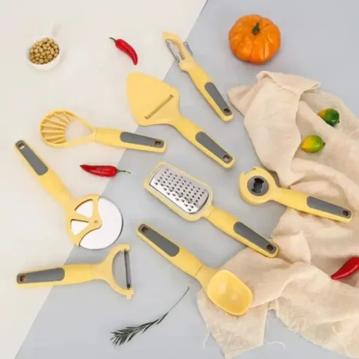 YJ Great Custom Fruit 8, Kitchen Tool Set Accessories Vegetable Tools Pizza Cheese - Image 6