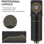 ZINGYOU ZY-CA1 XLR Microphone (Black) - Image 2