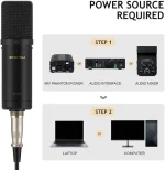 ZINGYOU ZY-CA1 XLR Microphone (Black) - Image 3
