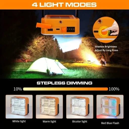 LED Portable solar liqht - Image 2