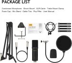 ZINGYOU ZY-CA1 XLR Microphone (Black) - Image 6