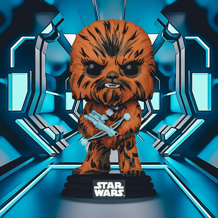 Funko Pop! Star Wars: Retro Series - Chewbacca, Special Edition Exclusive Vinyl Bobblehead #570 - Image 5