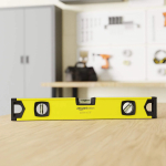 Amazon Basics - 16" Shock Resistant Aluminum Alloy Magnetic Bubble Level, Plumb/Level/Bubble, 180, 90 and 45 Degree - Image 2