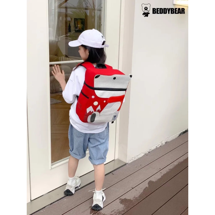 BEDDYBEAR Cute Bag Anti-Humpback Primary School Backpack with Polar Bear Pattern for Kids YE-GAU - Image 9