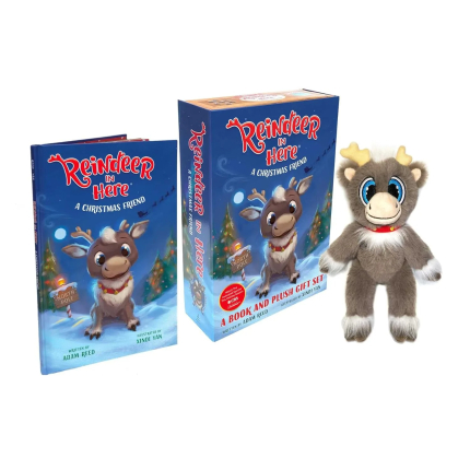 Reindeer in Here (Book & Plush): A Christmas Friend ― "A Simply Magical Tradition"
