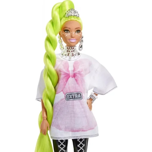 Mattel Barbie Extra - Neon Green Hair HDJ44 - Image 5