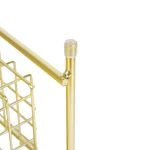 DESIGNA Desk Organizer Letter Tray Grid Wire Drawer Organizer Desktop Storage,Gold - Image 5