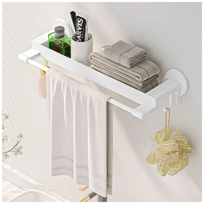 Towel Rack with  BLACK Base - Image 3