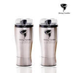 Ripper[Reaper] Skinny Tumbler 400ml Stainless Steel Tumbler Bulletproof Coffee Dalgona Coffee Electric Shaker - Image 2
