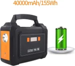 ENERGIZER Centrale elettrica portatile da 100Wh Generatori solari da campeggio Alimentatore a batteria al litio con torce a LED con uscita AC/DC/USB/Type-C per Hom - Image 6