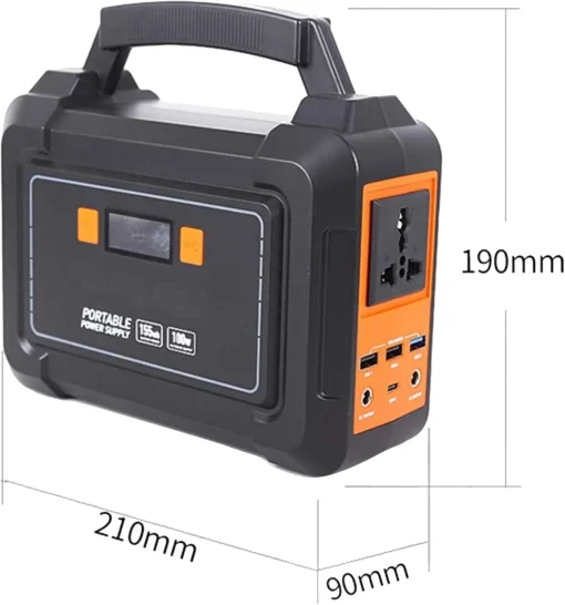 ENERGIZER Centrale elettrica portatile da 100Wh Generatori solari da campeggio Alimentatore a batteria al litio con torce a LED con uscita AC/DC/USB/Type-C per Hom - Image 8