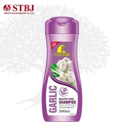 Roushun Hair Strengthening and Scalp Membrane Garlic Shampoo - Image 2