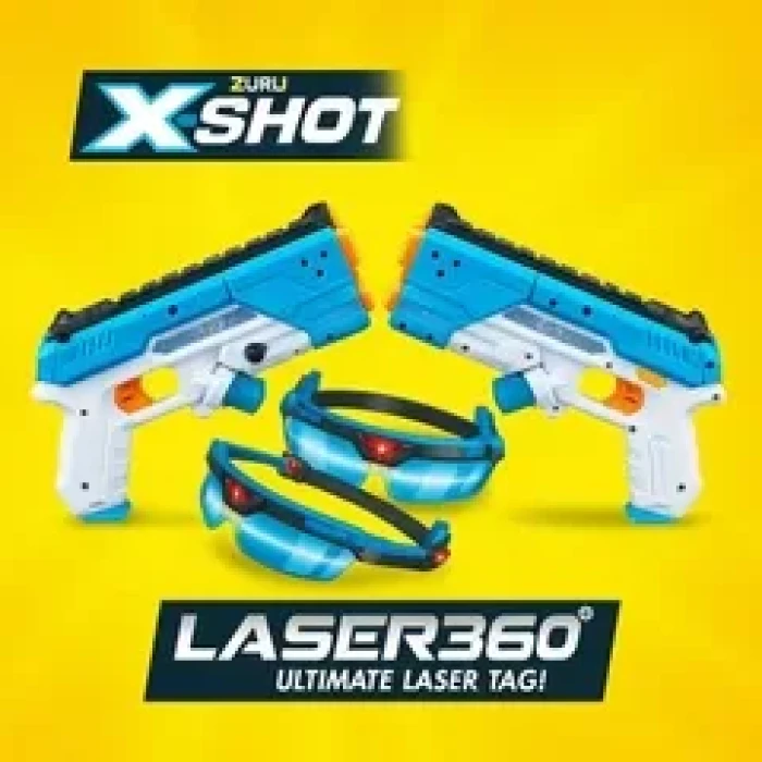 X-Shot Laser Guns with 360° Sensor Available in Blue Only - Image 2