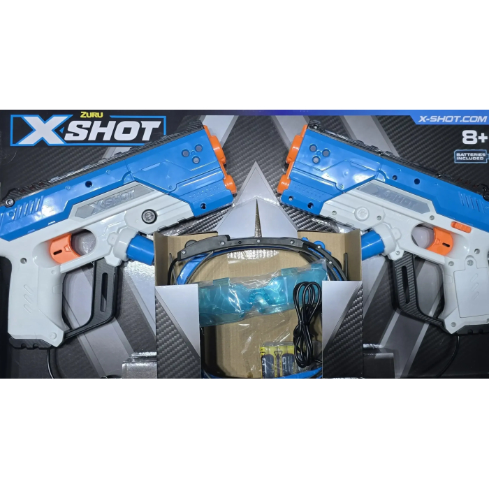 X-Shot Laser Guns with 360° Sensor Available in Blue Only - Image 5