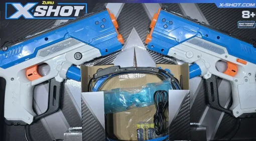 X-Shot Laser Guns with 360° Sensor Available in Blue Only - Image 5