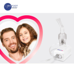 Be Well Med 120 Compressor Nebulizer Compact with Adult and Pediatric Masks and Micro USB Adapter - Image 2