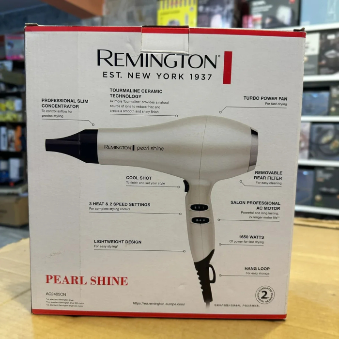 Remington Hair Dryer Pearl Shine1650w - Image 7
