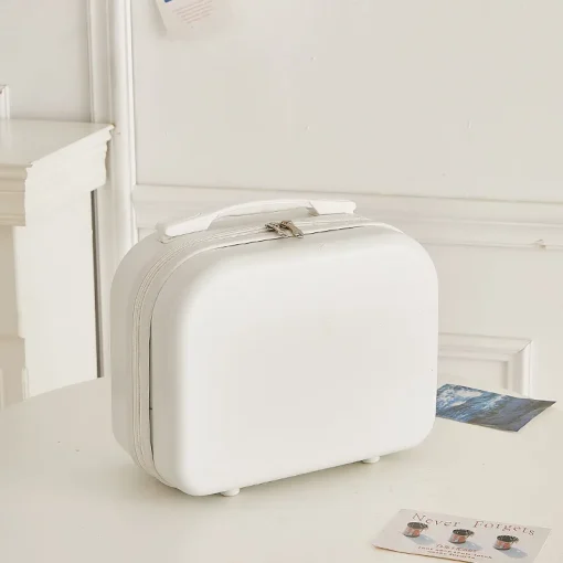 14" Cosmetic Bag, Lightweight Travel Bag, Makeup Organizer, Moisture-Dry Separation Design, Multi-Use Travel Storage Bag - Image 6