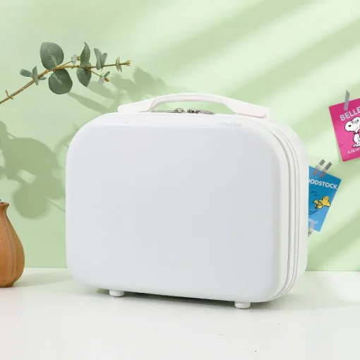 14" Cosmetic Bag, Lightweight Travel Bag, Makeup Organizer, Moisture-Dry Separation Design, Multi-Use Travel Storage Bag - Image 7