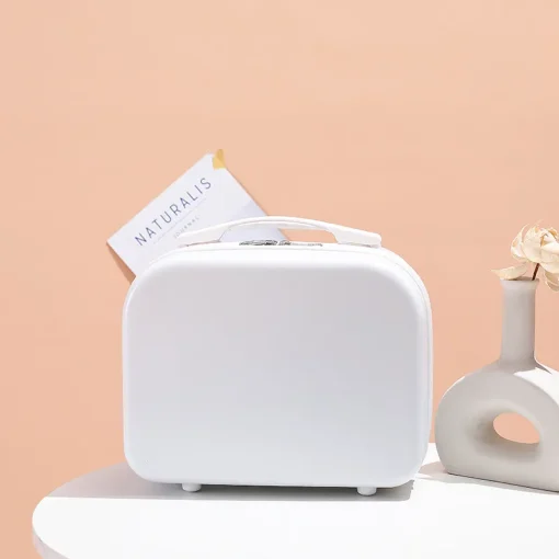 14" Cosmetic Bag, Lightweight Travel Bag, Makeup Organizer, Moisture-Dry Separation Design, Multi-Use Travel Storage Bag - Image 8