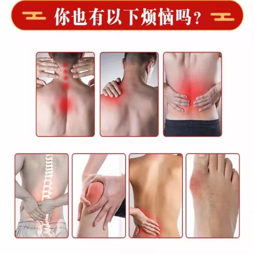 Flannel needle plaster for neck, shoulder, waist, leg, joint and knee pain 5*3/15PIECES - Image 3