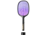 Electric fly swatter for mosquitoes moths insects with uv lamp with stand - Image 4