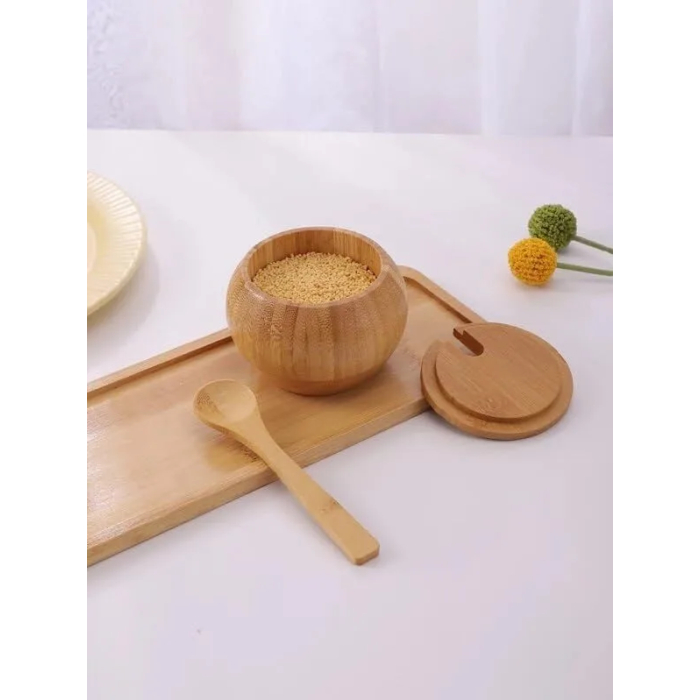 Dollar for Improt Wooden Spice Set 3 Pieces - Image 3