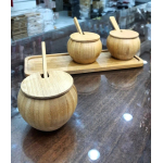 Dollar for Improt Wooden Spice Set 3 Pieces - Image 4