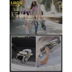 LIYI99 Lightweight One-Hand Fold Stroller, Multi-Mode Reclining Travel Stroller, Oversized Canopy, Extra Large Storage - Image 10