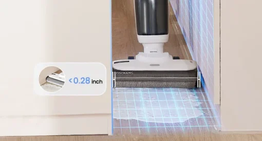 proscenic F10 Cordless Vacuum Cleaner, Water and Dust Vacuum Cleaner, Wet and Dry Vacuum Cleaner, LED Screen, Lightweight, and Practical, Perfect for Sticky Dirt and Pet Hair - Image 10